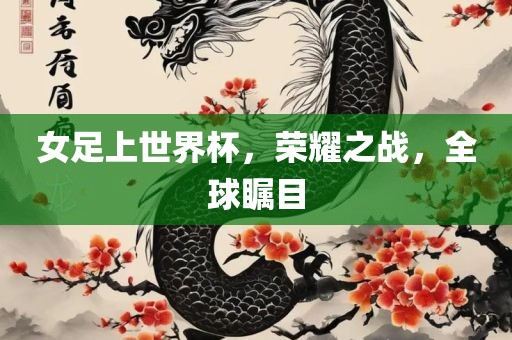 女足上世界杯，荣耀之战，全球瞩目